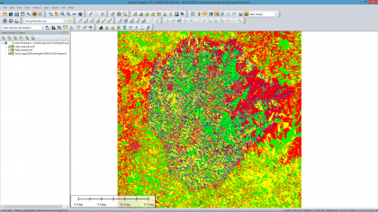 AGTOPO - Projetos, Servio e Execuo - Classificao de Uso e Ocupao do Solo com Imagens de Satlite da Bacia Hidrogrfica Para Licenciamento Ambiental para Barragens